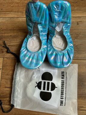 Storehouse Flats Blue Lagoon size 11 shoes NWT /  New in package 🩵